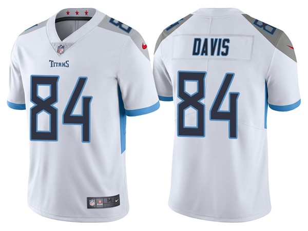 Men's Tennessee Titans #84 Corey Davis White Vapor Untouchable Limited Stitched NFL Jersey